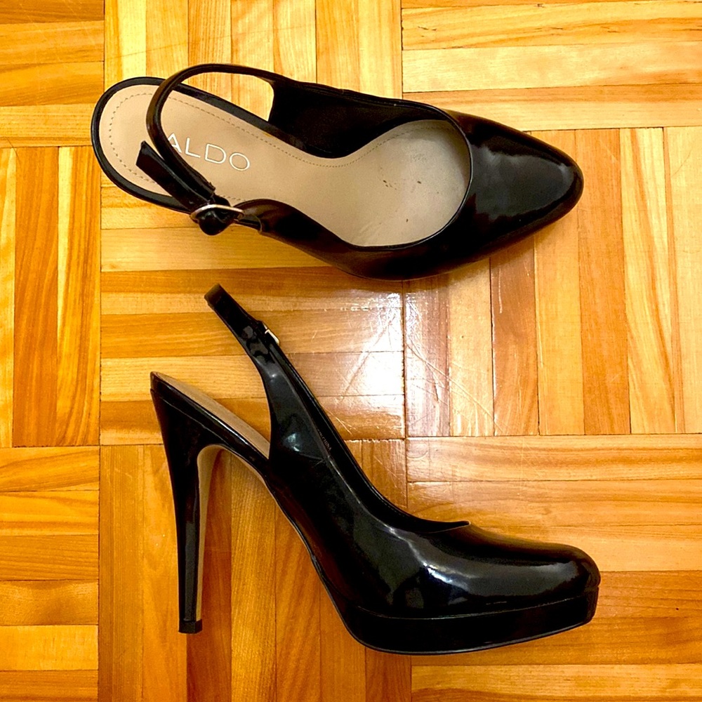 Black stilettos